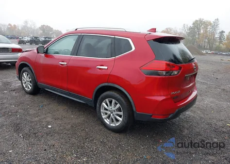 2017 Nissan Rogue Sv из США, поврежденный, VIN JN8AT2MV8HW268028